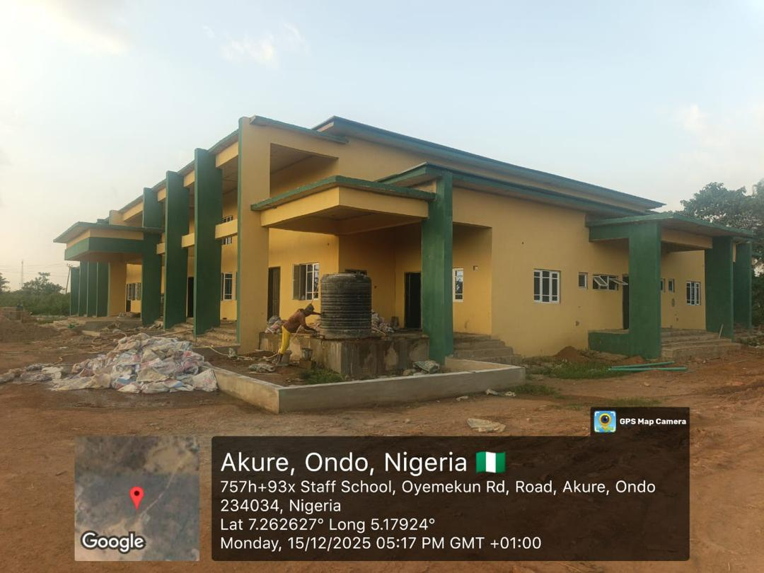 Multipurpose hall — interior works, Oyemekun Grammar School