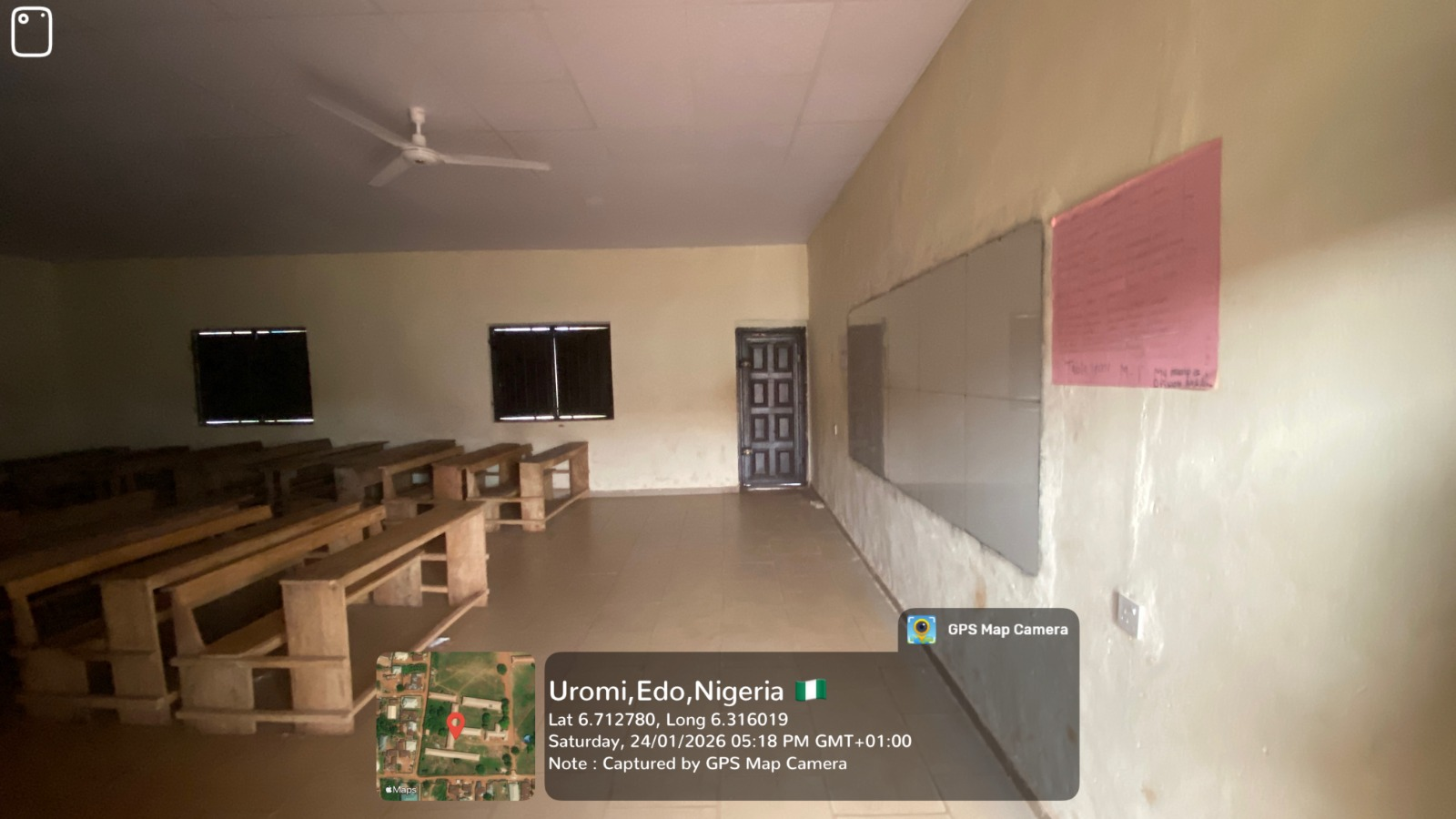 Classroom renovation, Our Lady of Lourdes